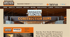 Desktop Screenshot of brinkerbrown.com