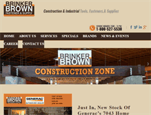 Tablet Screenshot of brinkerbrown.com